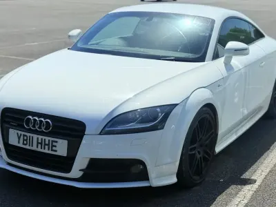 Used Audi TT Black Edition 170 HP (125 kW) 2011 White Coupe