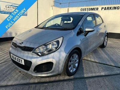 Silver Used 2014 Kia Rio Hatchback | £5,495 (Fair price)