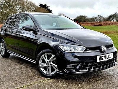 Used VW Polo R-line 95 HP (69 kW) 2022 Black Hatchback
