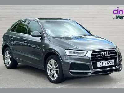 Second-hand Audi Q3 S-Line 180 CP (132 kW) 2017 Gri SUV