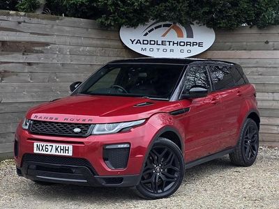 Used Land Rover Range Rover evoque HSE Dynamic 2017 Red SUV