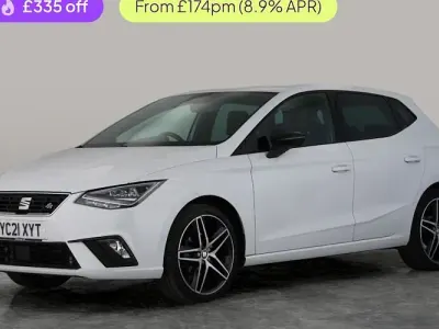 Używany Seat Ibiza FR Sport 110 KM (80 kW) 2021 Biały Hatchback