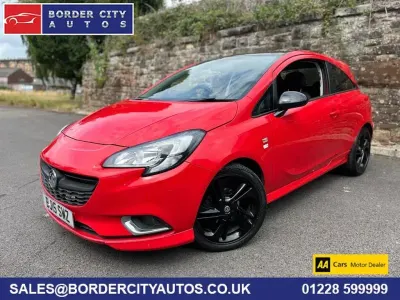 Used Vauxhall Corsa Edition 70 HP (51 kW) 2015 Red Hatchback