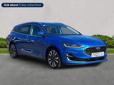 Używany Ford Focus Titanium 2022 Niebieski Kombi