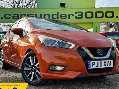 Used Nissan Micra N-Connecta 2019 Orange Hatchback