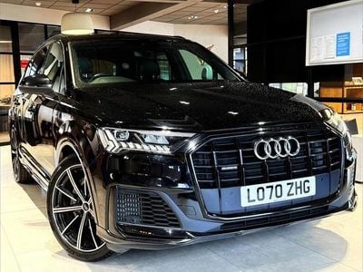 Used Audi Q7 Black Edition 334 HP (245 kW) 2021 Black SUV