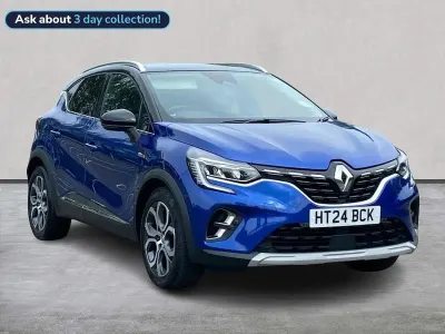 Used Renault Captur Techno 90 HP (66 kW) 2024 Blue/black SUV
