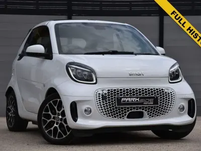 Used Smart ForTwo Electric Drive Exclusive 22 kW (30 HP) 2021 White Cabriolet