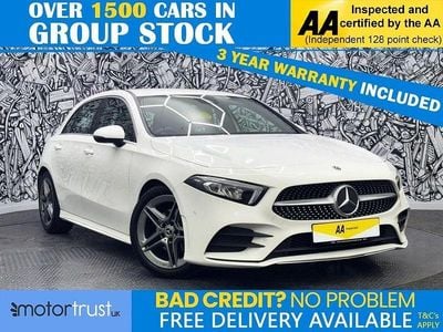 White Used 2019 Mercedes A180 Executive Hatchback | £17,595 (Fair price)