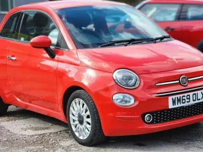 Używany Fiat 500 Lounge 69 KM (50 kW) 2020 Różowy Hatchback