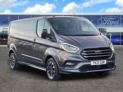 Grey Used 2021 Ford Transit Custom Sport Van | £19,495 (Fair price)