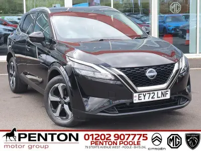 Used Nissan Qashqai N-Connecta 158 HP (116 kW) 2022 Black SUV