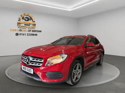 Used Mercedes GLA200 AMG line 136 HP (100 kW) 2018 Red SUV
