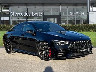 Black Used 2024 Mercedes CLA45 AMG Coupe | £53,985 (Expensive)