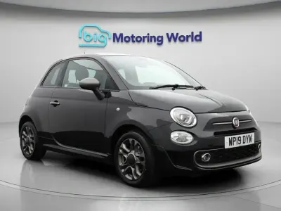 Used Fiat 500 S 69 HP (50 kW) 2019 Black Hatchback