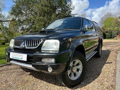 Used Mitsubishi L200 113 HP (83 kW) 2006 Black Pickup