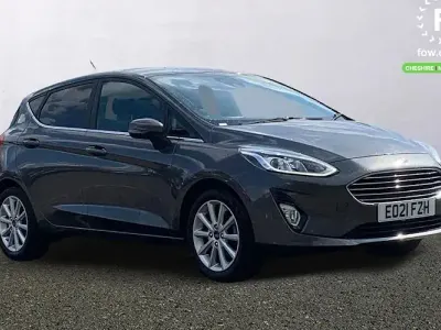 Used Ford Fiesta Titanium 95 HP (69 kW) 2021 Grey Hatchback