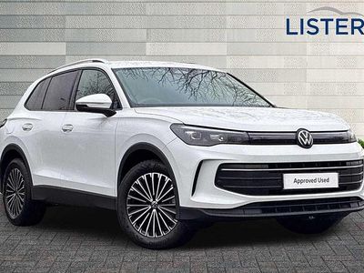 Pure white New 2025 VW Tiguan Match SUV | £35,985