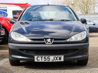 Used Peugeot 206 68 HP (50 kW) 2005 Black Hatchback