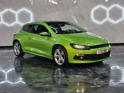 Used VW Scirocco 122 HP (89 kW) 2017 Green Coupe
