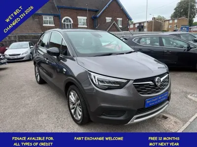 Used Vauxhall Crossland X S 83 HP (61 kW) 2020 Grey SUV