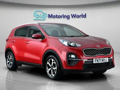 Used Kia Sportage 134 HP (98 kW) 2021 Red SUV