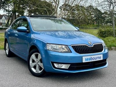 Used Skoda Octavia SE L 150 HP (110 kW) 2016 Blue Hatchback