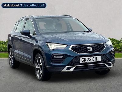 Used Seat Ateca SE Technology 147 HP (108 kW) 2022 Blue SUV