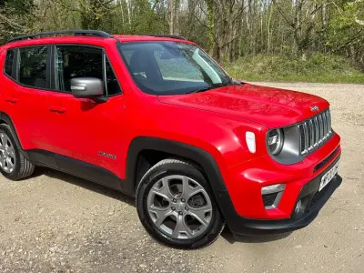 Used Jeep Renegade Limited 120 HP (88 kW) 2020 Red SUV