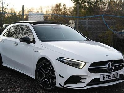 Used Mercedes A35 AMG Premium Plus 2019 White Hatchback