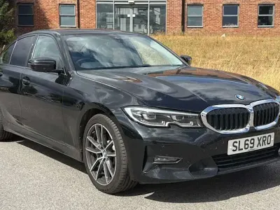 Used BMW 330e Sport Line 292 HP (214 kW) 2019 Black Sedan