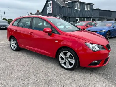 Used Seat Ibiza ST 85 HP (62 kW) 2014 Red Estate