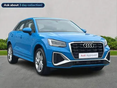 Used Audi Q2 S-Line 147 HP (108 kW) 2023 Blue SUV