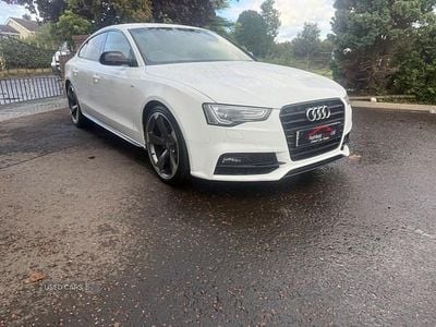 White Used 2015 Audi A5 Black Edition Coupe | £8,495 (Fair price)