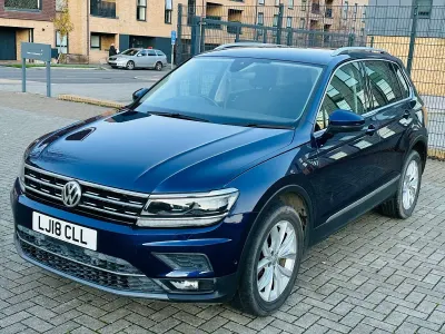 Used VW Tiguan SEL 2025 Blue SUV
