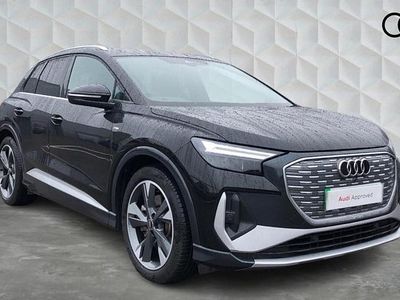 Used Audi Q4 e-tron S-Line 219 kW (299 HP) 2023 Black SUV