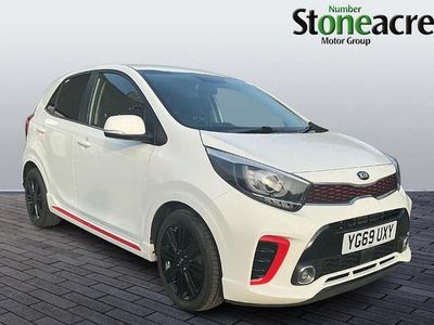Used Kia Picanto GT-Line 99 HP (72 kW) 2019 White Hatchback