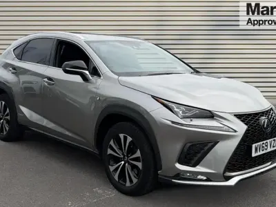 Used Lexus NX300h Sport Line 197 HP (144 kW) 2019 Silver SUV