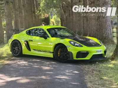 Used Porsche 718 Cayman GT4 2023 Green Coupe