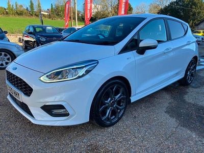 Begagnad Ford Fiesta ST-Line 100 HK (73 kW) 2020 Vit Halvkombi