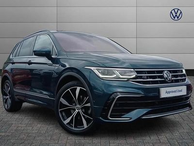 Used VW Tiguan R-line 147 HP (108 kW) 2022 Blue SUV