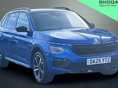 Used Skoda Kamiq Monte Carlo 116 HP (85 kW) 2025 Blue SUV