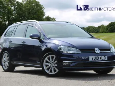 Usado VW Golf VII GT 150 HP (110 kW) 2019 Azul Carrinha