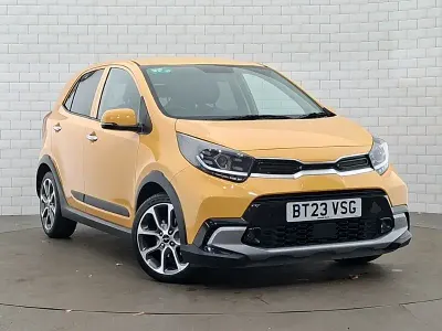 Used Kia Picanto X-Line 66 HP (48 kW) 2023 Yellow Hatchback