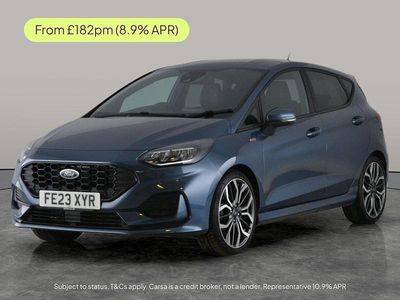 Used Ford Fiesta ST-Line X 125 HP (91 kW) 2023 Blue Hatchback