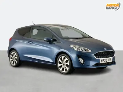 Used Ford Fiesta Trend 2020 Blue Hatchback