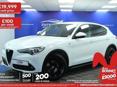 Used Alfa Romeo Stelvio Sprint 2021 White SUV
