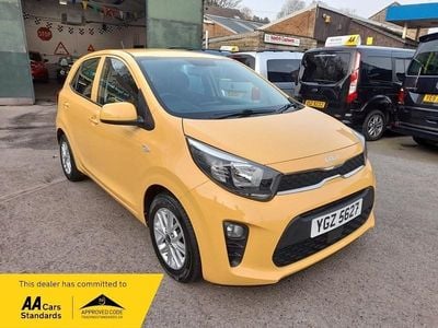 Used Kia Picanto 2023 Yellow Hatchback