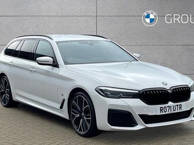 Used BMW 530 M Sport 286 HP (210 kW) 2021 White Estate
