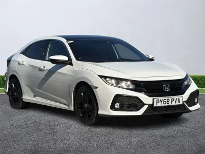Used Honda Civic EX 126 HP (92 kW) 2019 White Hatchback